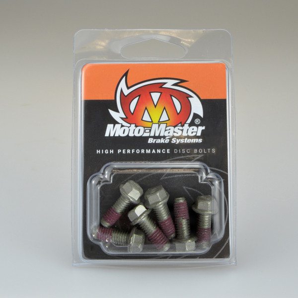 MOTO-MASTER БОЛТИ КРЕПЛЕННЯ ЗАДНІХ / ПЕРЕДНІХ ГАЛЬМІВНИХ ДИСКІВ M6 x 16 (6 ШТ.) GASGAS / HONDA / HUSABERG / KTM / TM RACING (ДИВ. ОПИС ТОВАРУ)