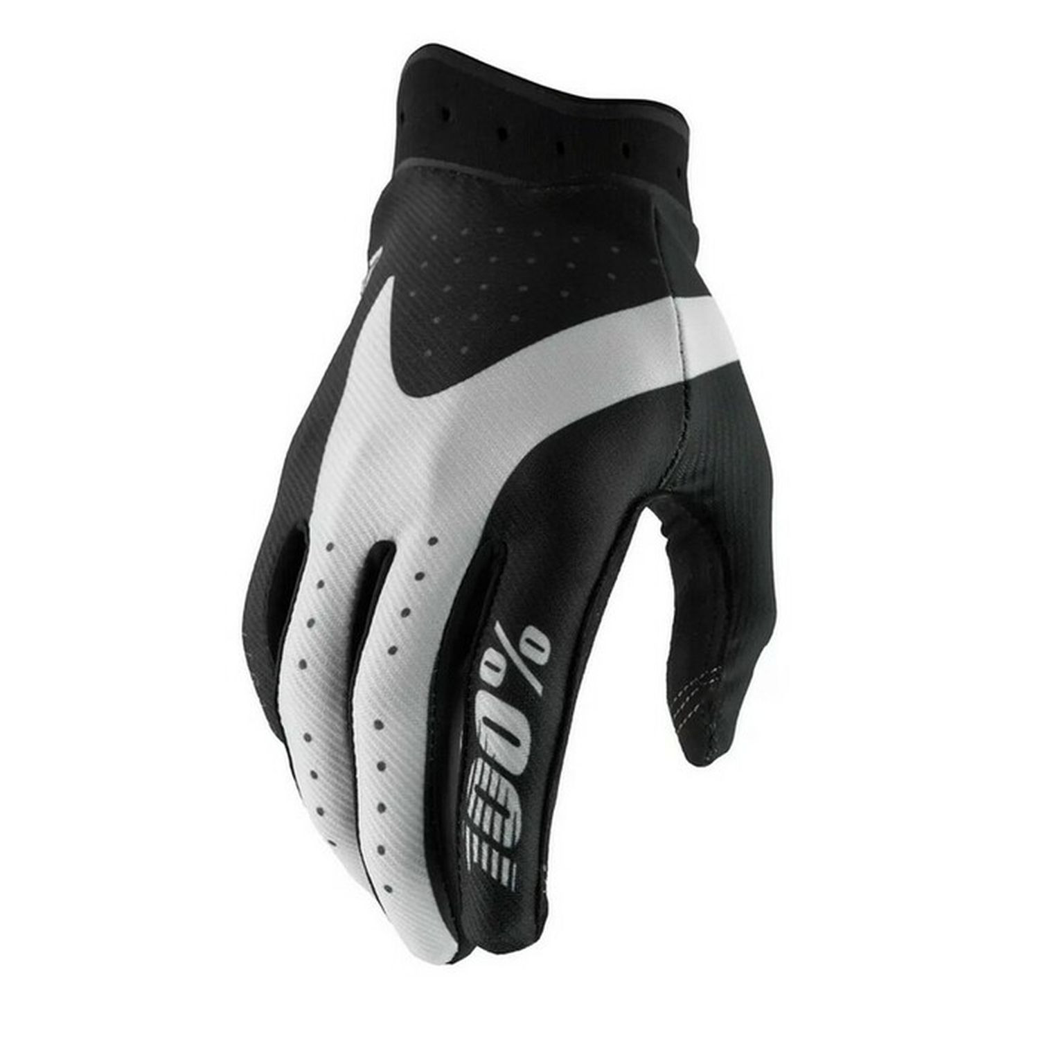100 PROCENT RĘKAWICE CROSS/ENDURO ITRACK YOUTH BLACK KOLOR CZARNYROZMIAR M