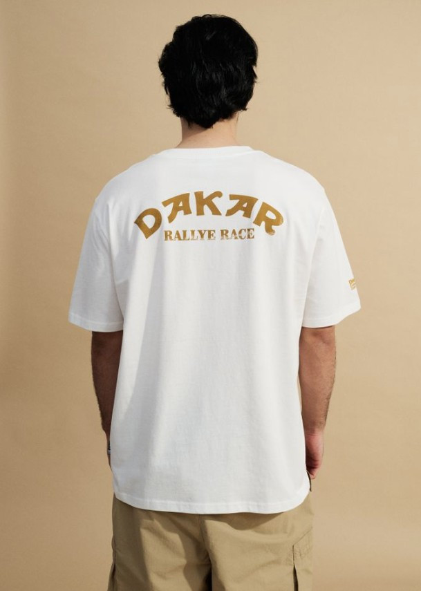DIVERSE EXTREME TEAM - DAKAR RALLY - KOSZULKA DKR DRIVER OFF KOLOR BIAŁY ROZMIAR M