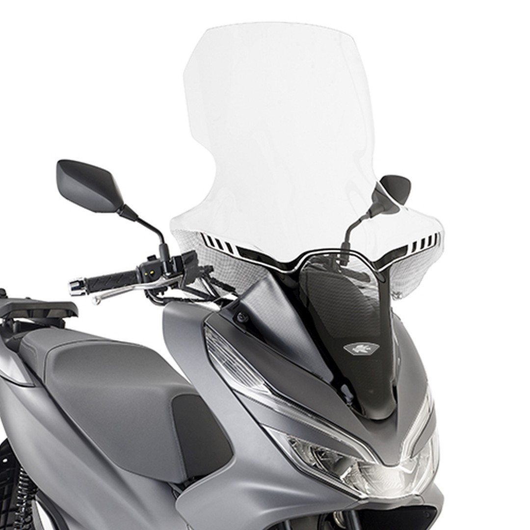 KAPPA HONDA PCX 125 (18-19) ВІТРОВЕ СКЛО 85 X 63 СМ ПРОЗОРЕ - ПОТРЕБУЄ КРІПЛЕННЯ D1163KITK