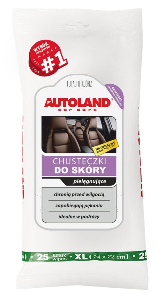 AUTOLAND ВОЛОГІ СЕРВЕТКИ ДЛЯ ШКІРИ (25 ШТ.) (12)