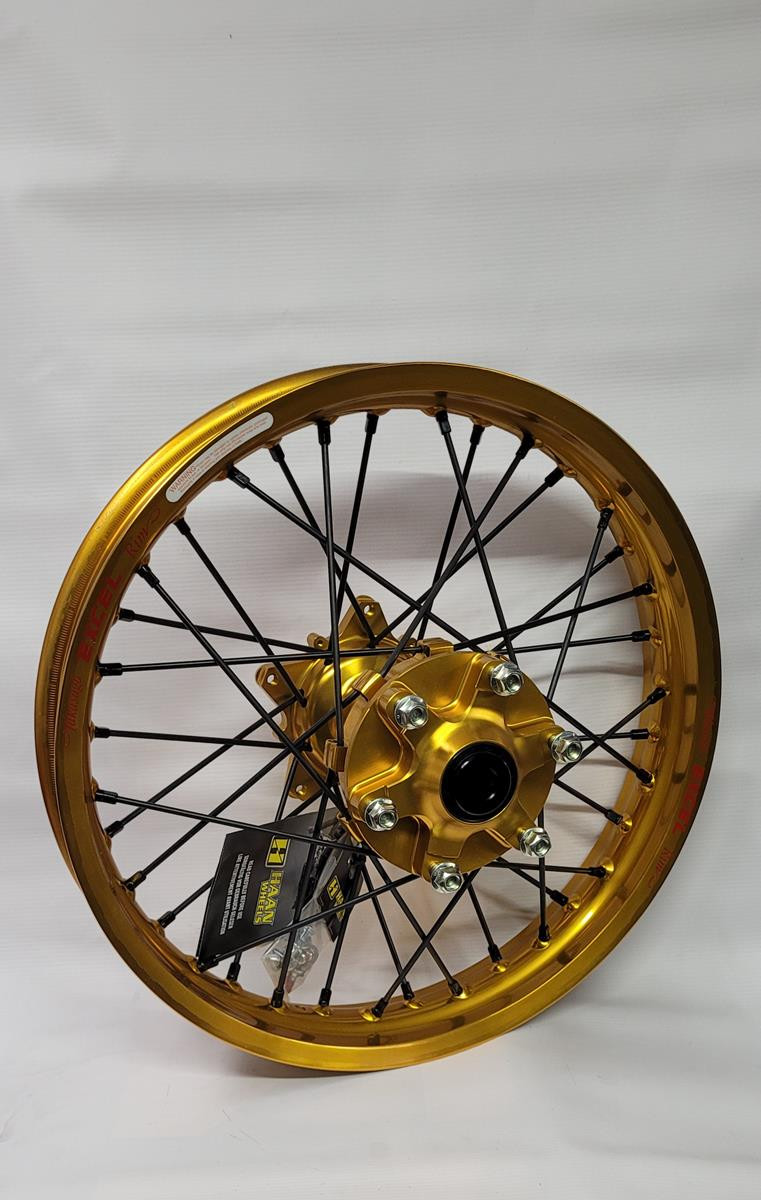 ДИСКІ REX (EXCEL) ЗАДНЄ КОЛЕСО 18 ДЮЙМІВ 18 x 2.50 (ОБІД EXCEL) YAMAHA XTZ 700 TENERE (690) '20-, ЗОЛОТИЙ ОБІД / ЧОРНІ СПИЦІ / ЗОЛОТИЙ ВТУЛКА / ЧОРНІ НІПЕЛІ (ВИГОТОВЛЯЄТЬСЯ НА ЗАМОВЛЕННЯ)