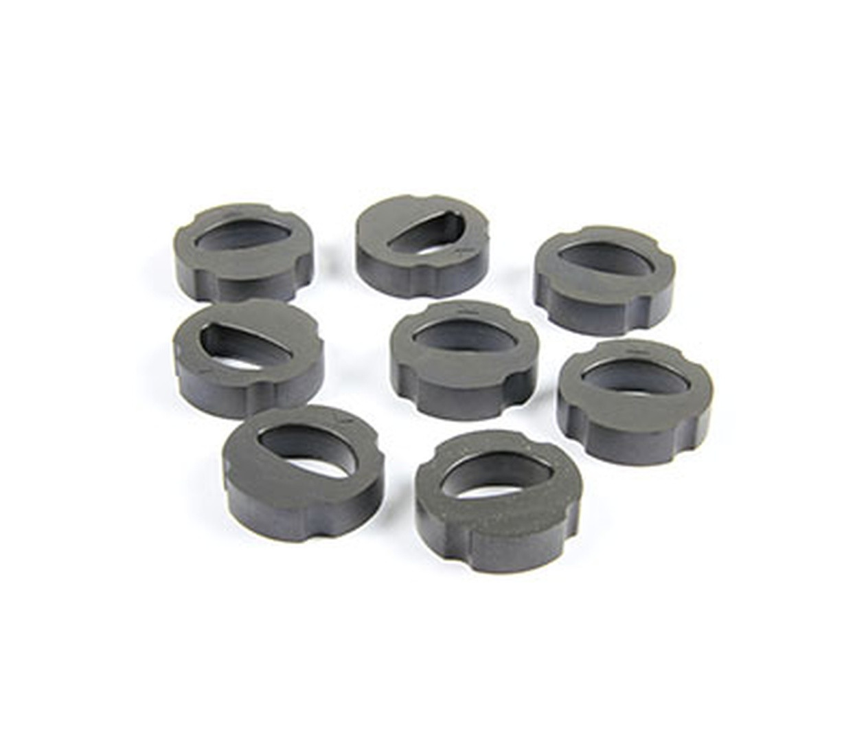 PROX ГУМОВІ НАКЛАДКИ КОШИКА ЗЧЕПЛЕННЯ KAWASAKI KX 250 89-05, KXF 450 06-18 (8 ШТ.)