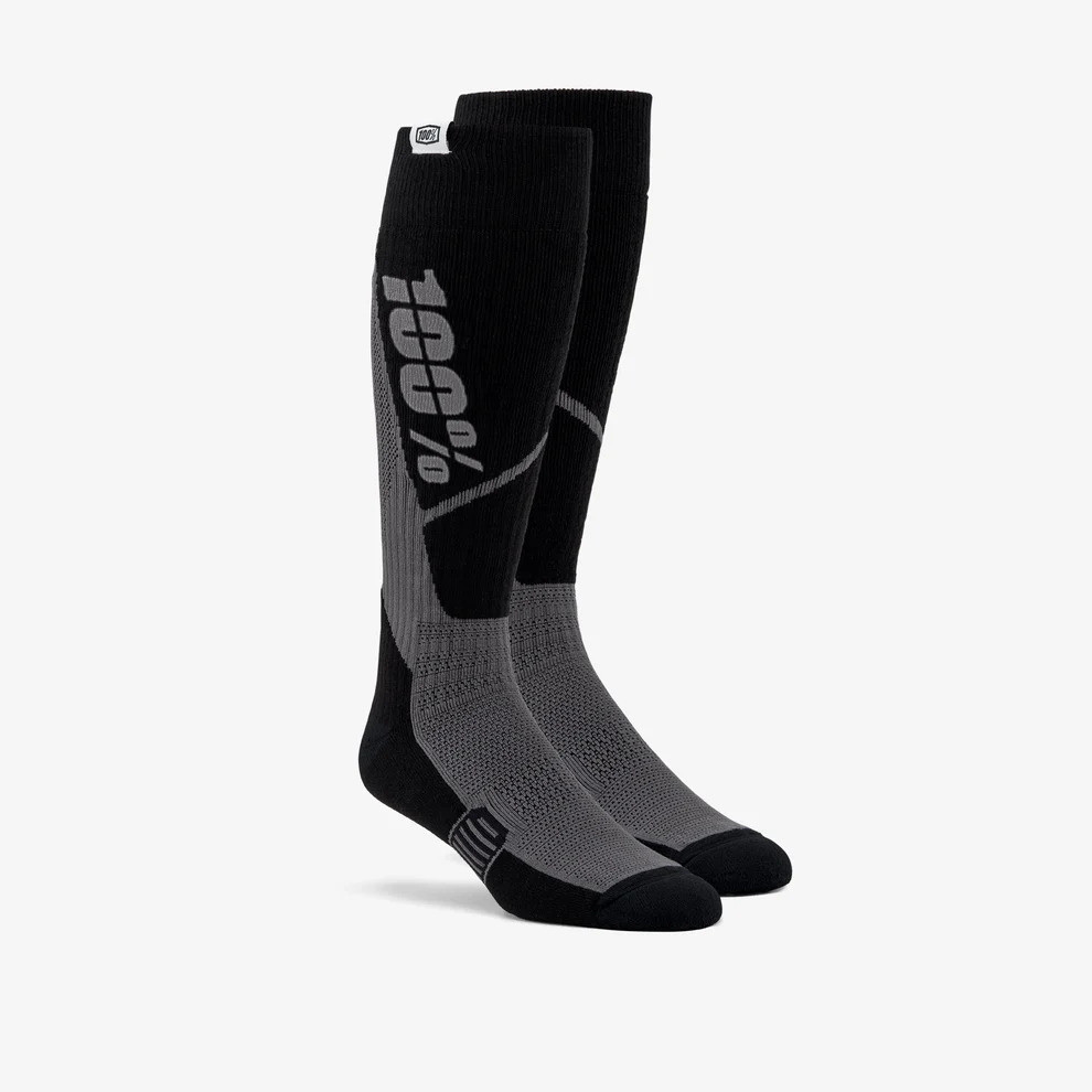 100 PROCENT ЧОРНІ ШКАРПЕТКИ TORQUE THICK COMFORT MX колір чорний РОЗМІР S/M