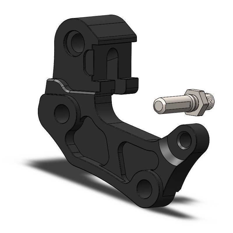 MOTO-MASTER ADAPTER DO TARCZY 300MM YAMAHA XTZ 700 TENERE '20-, RALLY '21-, WORLD RAID '22- (DO ZACISKU FABRYCZNEGO - OEM)