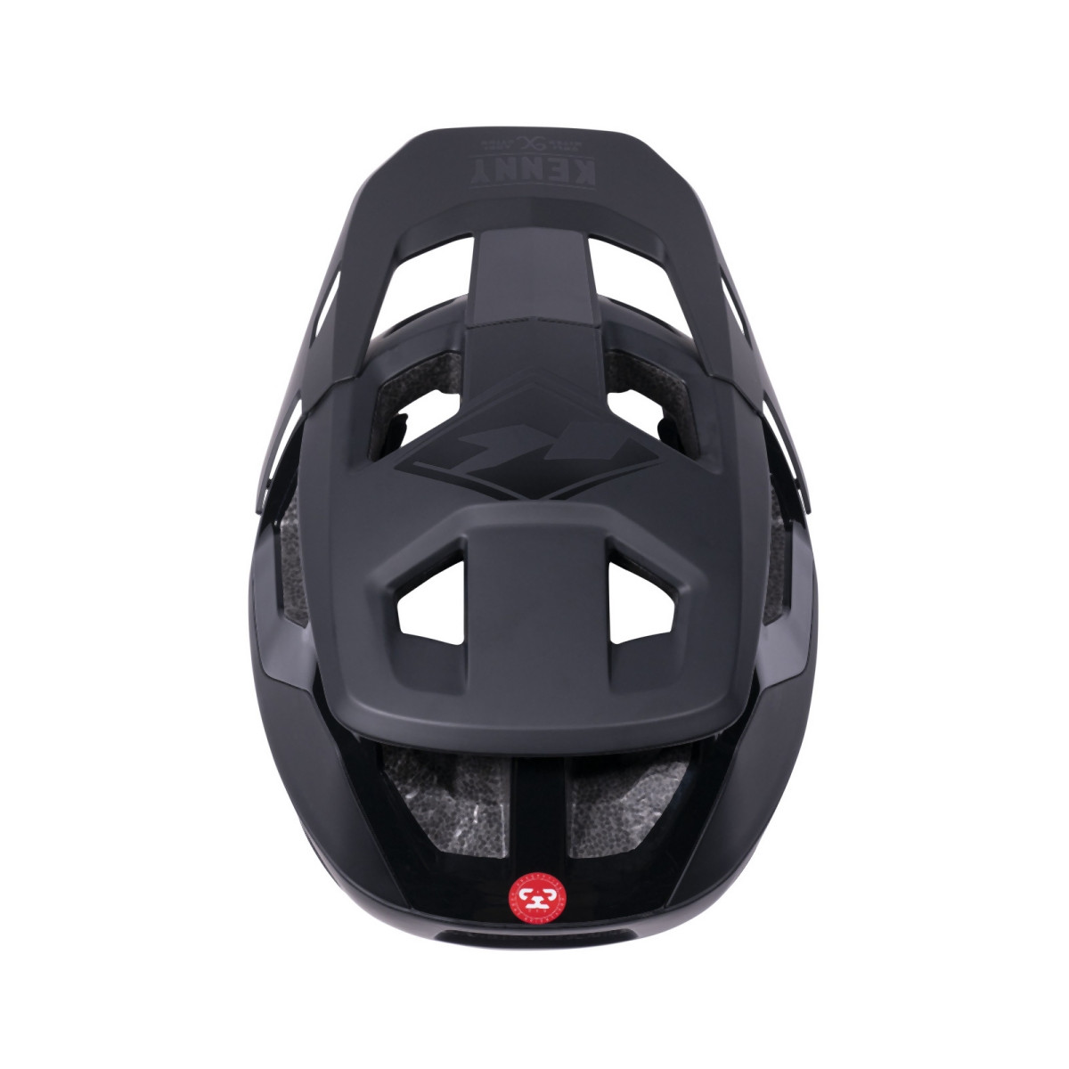 KENNY RACING ВЕЛОСИПЕДНИЙ ШОЛОМ ДЛЯ MTB ROCKET BLACK колір чорний РОЗМІР M (57 - 58 СМ)