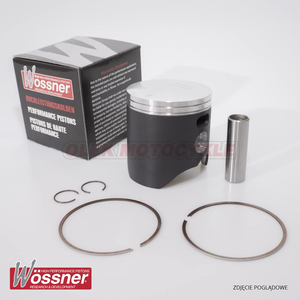 WOSSNER ПОРШЕНЬ KAWASAKI (2T) 800 SX-R '03-'11 +1.50 (83.38 мм) (22 мм Штифт) (Гідроцикл)