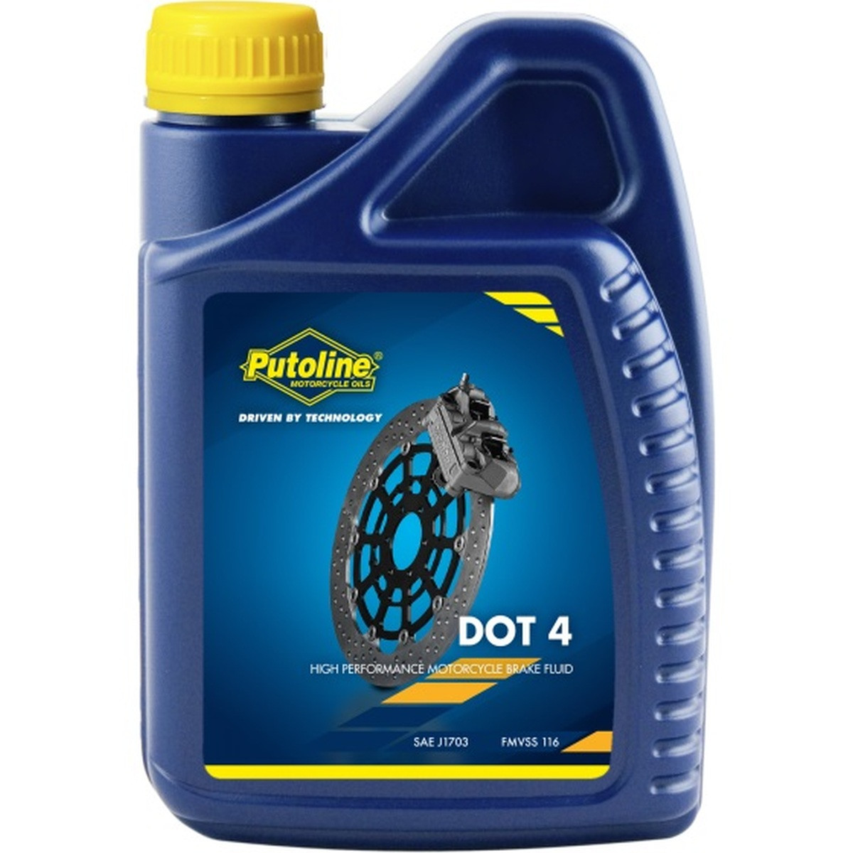 PUTOLINE ГАЛЬМІВНА РІДИНА DOT 4 ГАЛЬМІВНА РІДИНА 1 Л