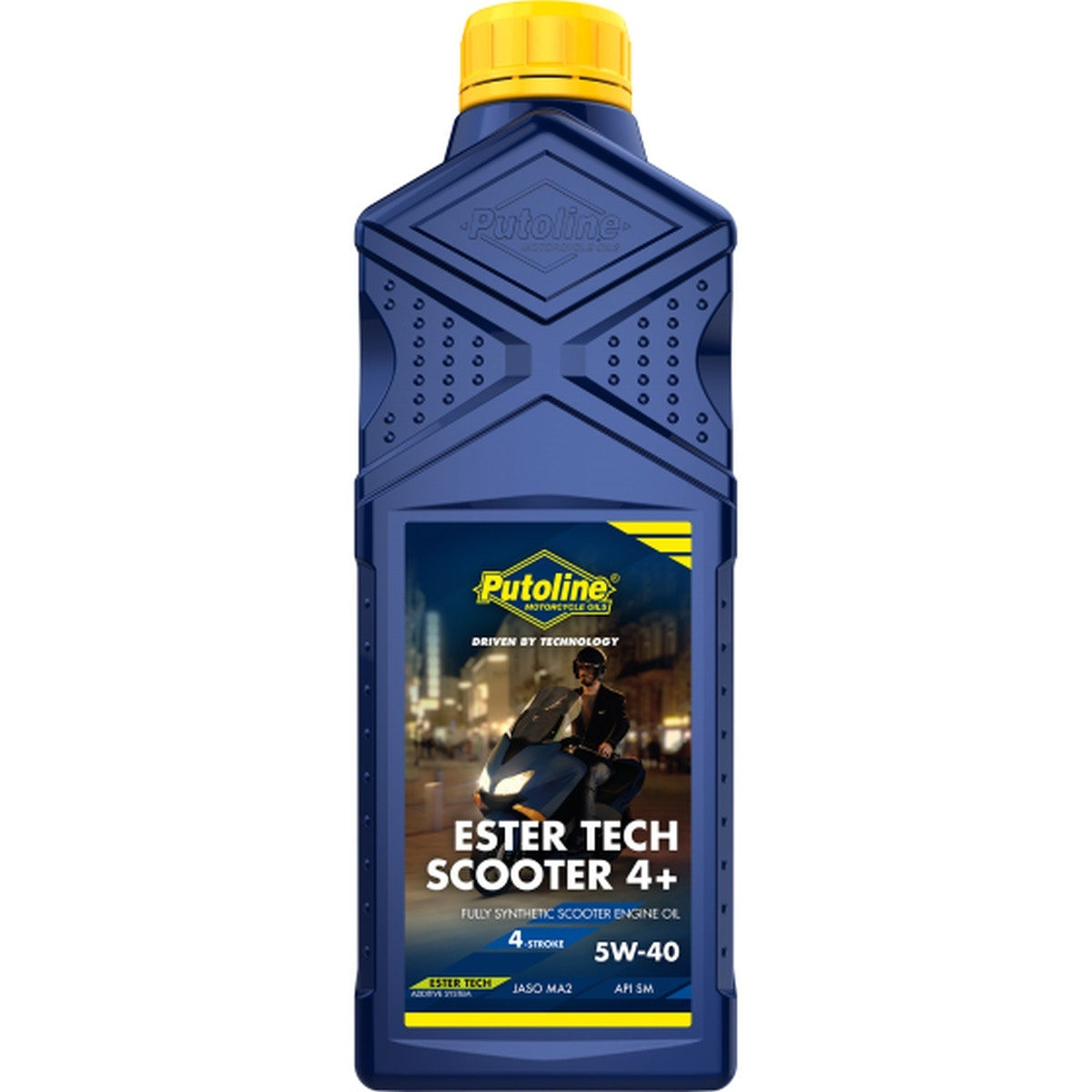 PUTOLINE Олива для двигуна скутера ESTER TECH 4T 4+ 5W40 1 л (AKC)