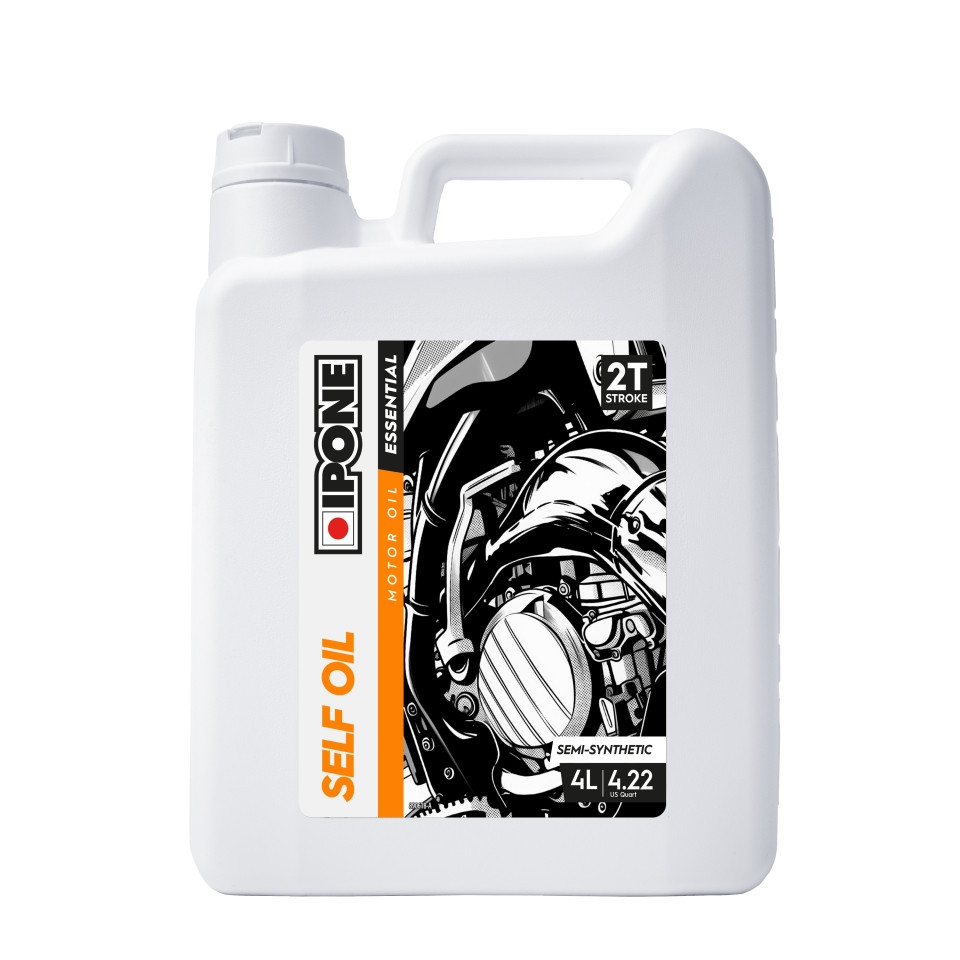 IPONE SELF OIL 2T НАПІВСИНОВІТНА 4Л (6) (AKC) (6) ЗАМІНЮЄ 800380