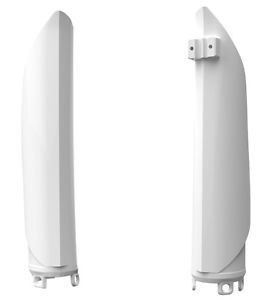 POLISPORT захист вилки (телескопів) / АМОРТИЗАТОРИ BETA RR250/300 2T '12-'18 350/400/450 4T '12-'18; X-TRAINER '15-'22 колір білий (КОМПЛЕКТ)