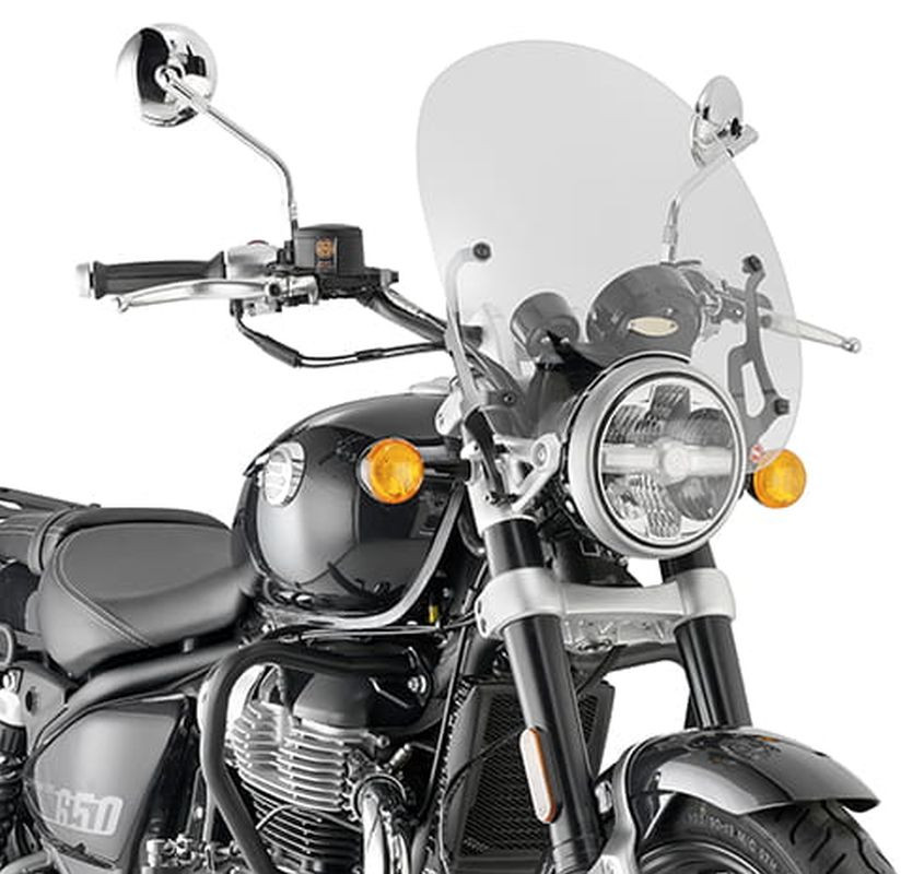 KAPPA ROYAL ENFIELD SUPER METEOR 650 '23, 38 X 42 СМ ПРОЗОРИЙ - ПОТРІБНЕ КРІПЛЕННЯ A9058AK
