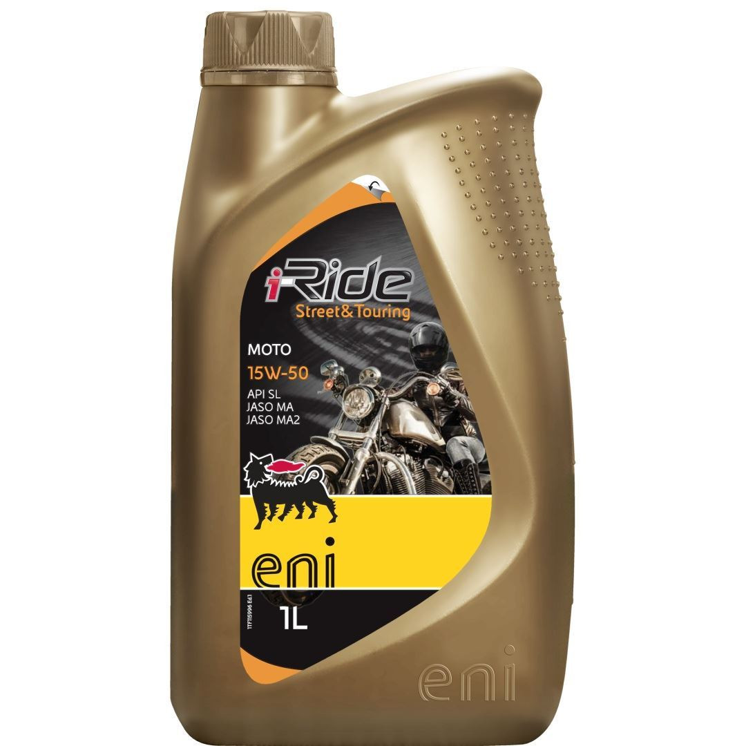 AGIP (ENI) I-RIDE MOTO 15W50 НАПІВСИНЕТИЧНА МОТОРНА ОЛИВА 1 Л