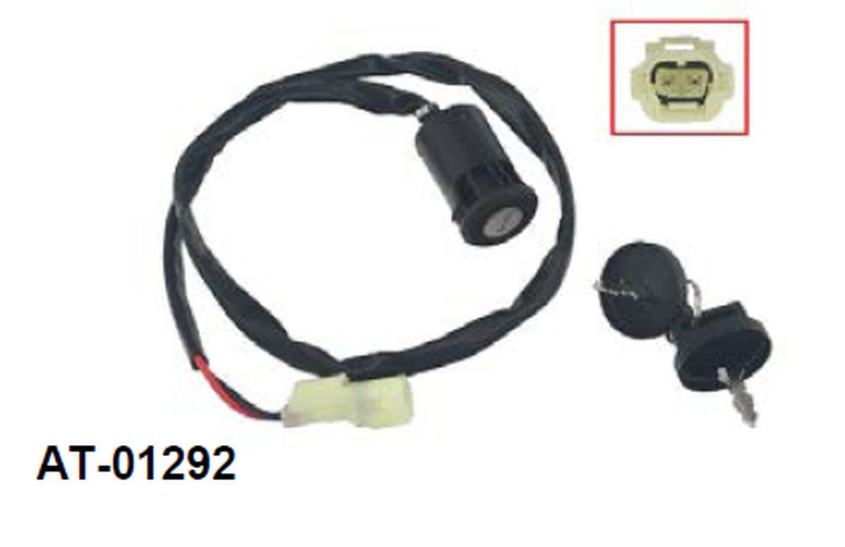 BRONCO ЗАМОК ЗАПАЛЮВАННЯ HONDA TRX 300EX/X '07-'09 (OEM: 35100-HM3-A60)
