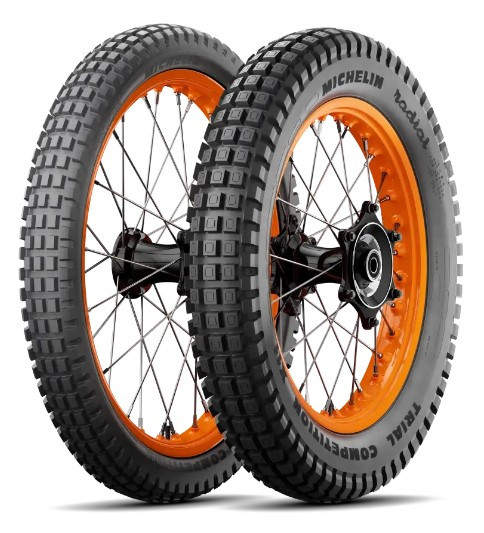 MICHELIN ШИНА 2.75-21 TRIAL COMPETITION 45M TT M/C передній (перед) DOT 03/2025