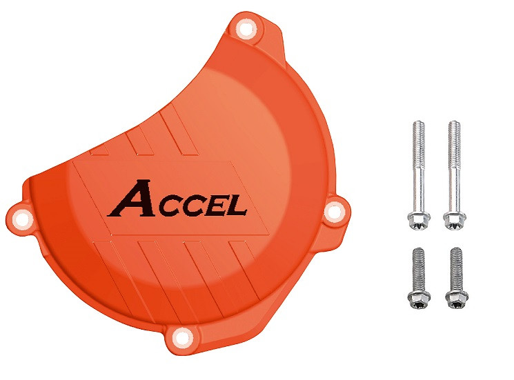 ACCEL ЗАХИСТ ЗЧЕПЛЕННЯ (ПЛАСТИК) KTM SXF250 '16-, SXF350 '16 колір помаранчевий - акція