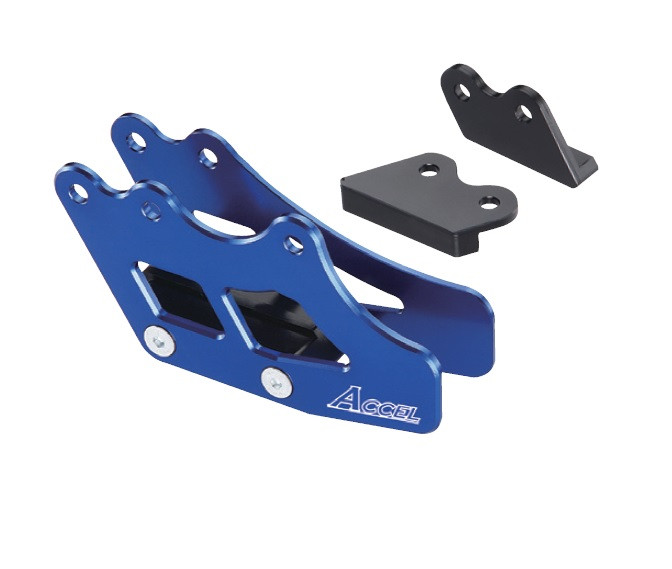ACCEL КОМПЛЕКТ НАПРАВЛЯЮЧИХ ЛАНЦЮГА YAMAHA YZF 250/450 '07-'16, YZ250 '08-'16 колір синій