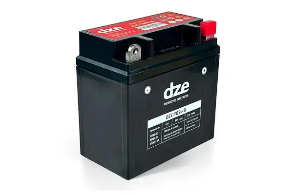 DZE AKUMULATOR ŻELOWY YB9L-B 12V 9AH 120A 135X75X138 BEZOBSŁUGOWY - ZALANY (12)