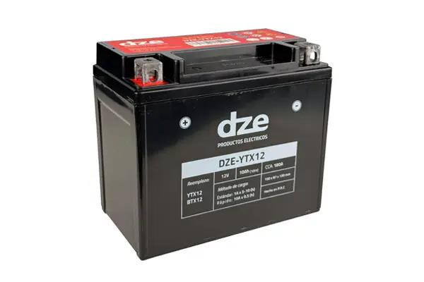 DZE AKUMULATOR ŻELOWY YTX12 12V 10AH 180A 150X87X105 BEZOBSŁUGOWY - ZALANY (12)