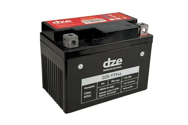 DZE AKUMULATOR ŻELOWY YTX4L 12V 3AH 50A 113X70X85 BEZOBSŁUGOWY - ZALANY (12)
