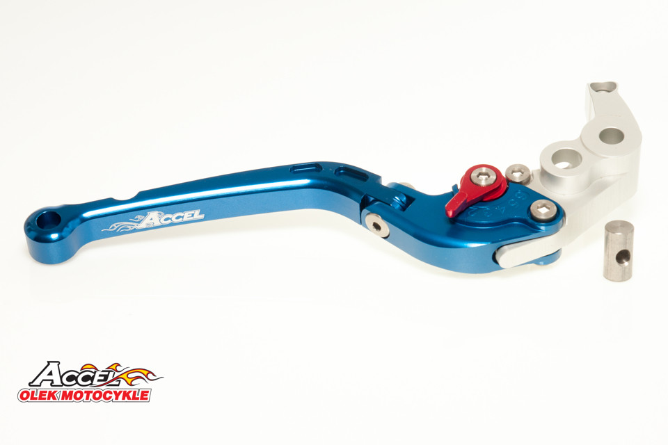 ACCEL акція ВАЖІЛЬ ГАЛЬМА SUZUKI GSXR 600/750 '06-13, GSXR 1000 '05-13 колір синій (DHS03SA) (AFBL-11-4BL) - акція