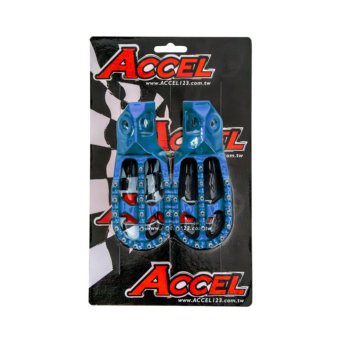 ACCEL КІЛКИ KTM SX / SXF / XC / XCF 125 / 250 / 250 / 300 / 350 / 450 '23, HUQVARNA TC / TX / FC / FX 125 / 250 / 300 / 350 / 450 '23, колір синій