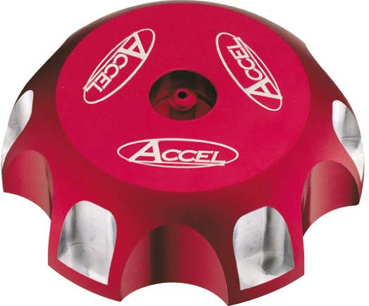 ACCEL кришка паливного бака HONDA CRF 250 '04-'18, CRF 450 '02-'18 колір червоний