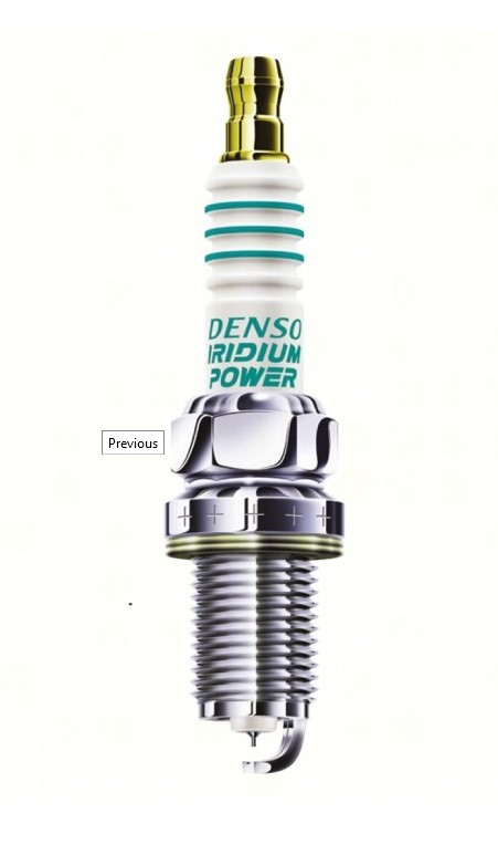 DENSO ІРИДІЄВА СВІЧКА ЗАПАЛЮВАННЯ (FR9BI-11) HONDA VTR1000 SP1 00-01 (4)