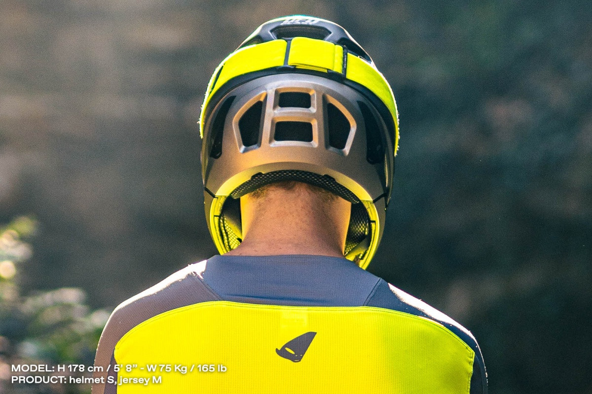 UFO ДЖЕРСІ ДЛЯ MTB / ЕЛЕКТРОВЕЛОСИПЕДІВ TERRAIN LV1, ВИРОБЛЕНО В ІТАЛІЇ (З ДОВГИМ РУКАВОМ) колір сірий/ЖОВТИЙ флуоресцентний (neon) РОЗМІР XL - КОЛЕКЦІЯ 2024