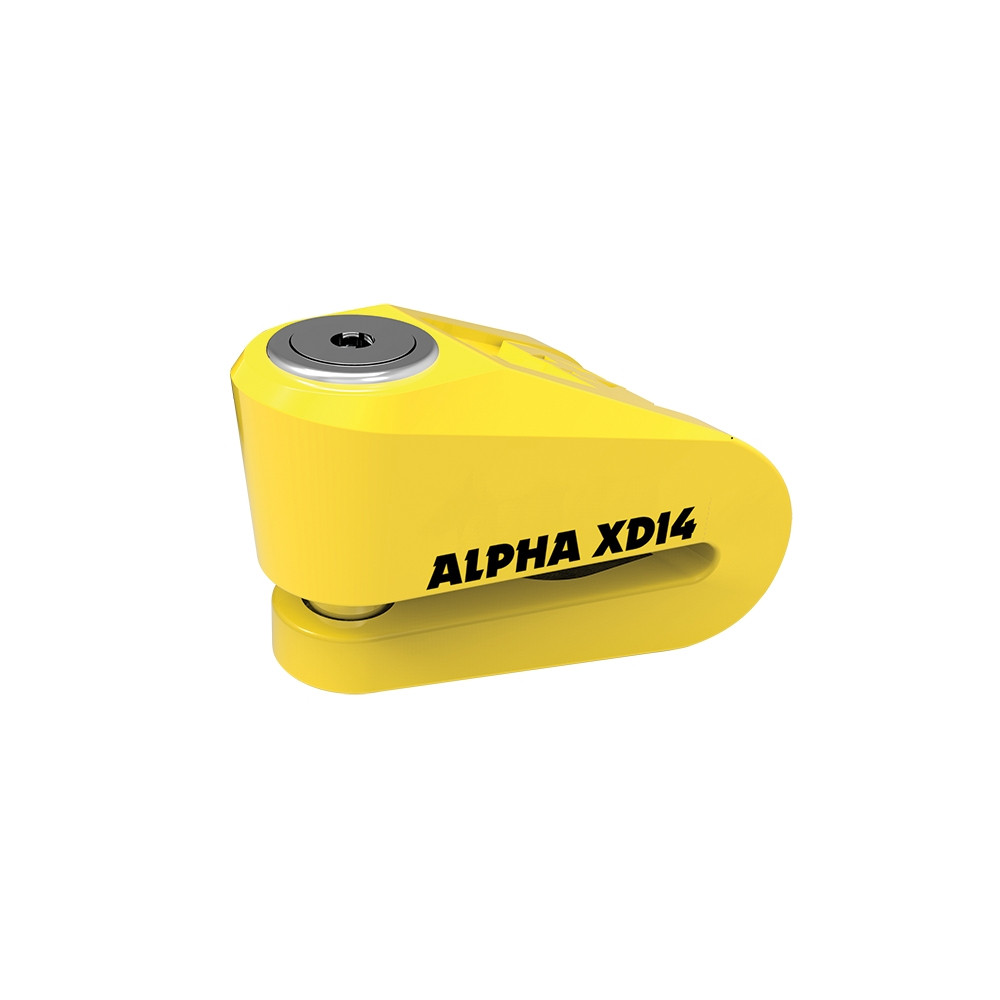 OXFORD ФІКСАТОР ГАЛЬМІВНОГО ДИСКА ALPHA XD14, ШТИФТ 14 ММ колір жовтий