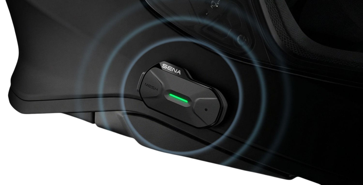 SENA 2026/07 ADAPTER MESH ON DO POŁĄCZENIA INTERKOMÓW BLUETOOTH RÓŻNYCH PRODUCENTÓW Z SIATKĄ MESH 2.0 ORAZ 3.0 DO 800M (EL)
