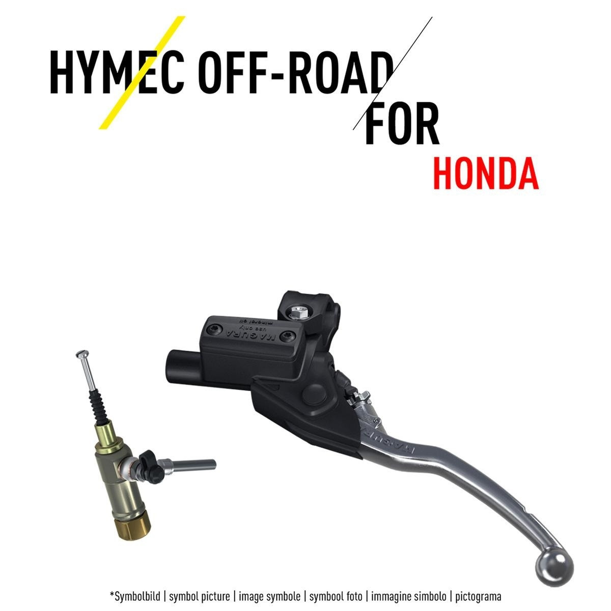 MAGURA КОМПЛЕКТ ГІДРАВЛІЧНОГО ЗЧЕПЛЕННЯ HYMEC 167 HONDA CRF 450R '19 (ДІАМЕТР ПОРШНЯ 9,5 ММ)