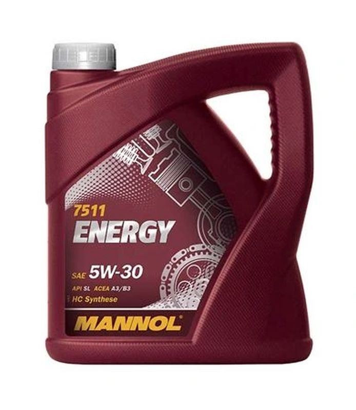 MANNOL АВТОМОБІЛЬНА МОТОРНА ОЛИВА 5W30 ENERGY 4 ЛІТРИ (7511) (СИНТЕТИЧНА)