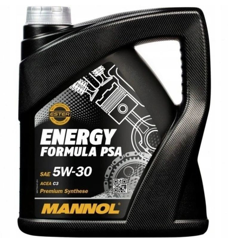 MANNOL АВТОМОБІЛЬНА МОТОРНА ОЛИВА 5W30 ENERGY FORMULA OP 4 ЛІТРИ (7701) (СИНТЕТИЧНА)