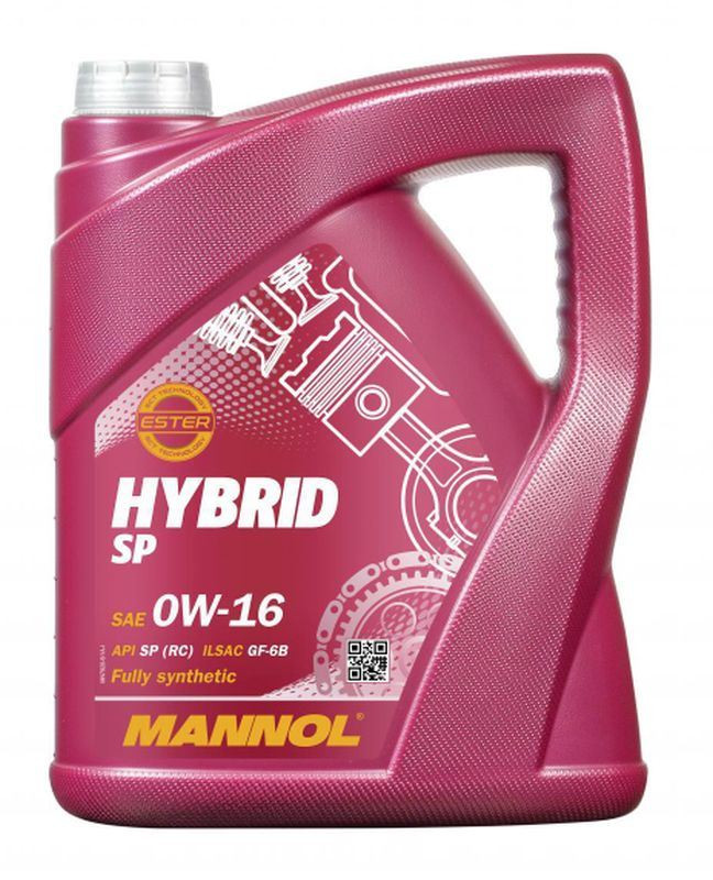 MANNOL АВТОМОБІЛЬНА МОТОРНА ОЛИВА 0W16 ГІБРИДНА 5 ЛІТРІВ (7920) (СИНТЕТИЧНА)