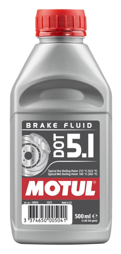 MOTUL ГАЛЬМІВНА РІДИНА DOT 5.1 0.5 Л (СИНТЕТИЧНА)