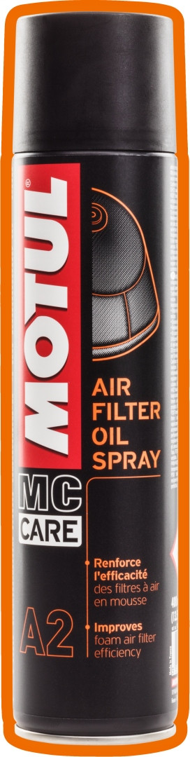 MOTUL ОЛИВА ДЛЯ ПОВІТРЯНИХ ФІЛЬТРІВ A2, СПРЕЙ 0,4 Л (ДЛЯ ПОВІТРЯНИХ ФІЛЬТРІВ)