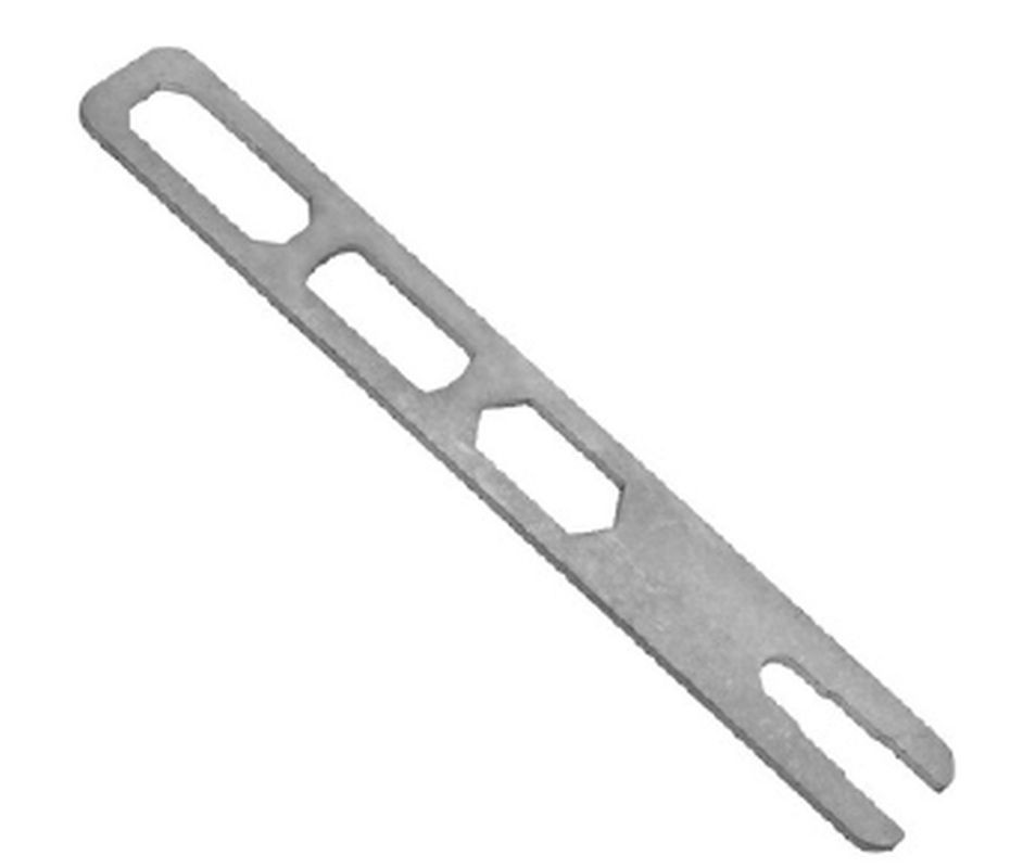 WRENCH HEAD ІНСТРУМЕНТИ КЛЮЧ ДЛЯ ПЕРЕДНЬОГО АМОРТИЗАТОРА HONDA CRF 250/450 R/X '02-'22, CR 250 '02-'07, KAWASAKI KX 250F/450F '06-'22, SUZUKI RM 125/250 '01-'08, RMZ 250/450 '07-'17 230X50X4 ММ