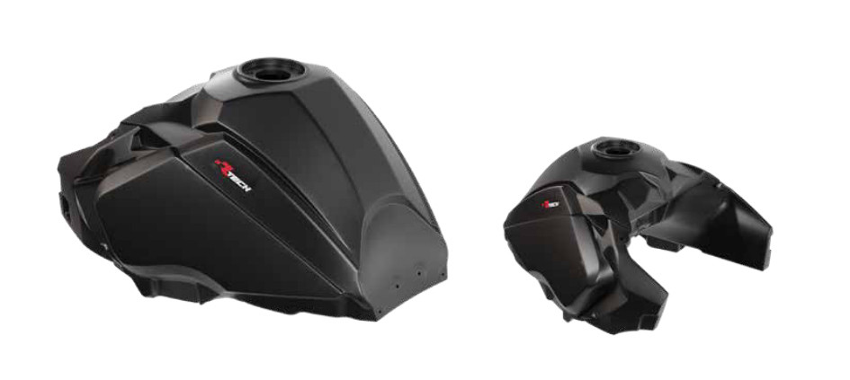 RACETECH (RTECH) 2024/12 ПАЛИВНИЙ БАК 23 Л YAMAHA T7 TENERE 700 '19-'24 колір чорний