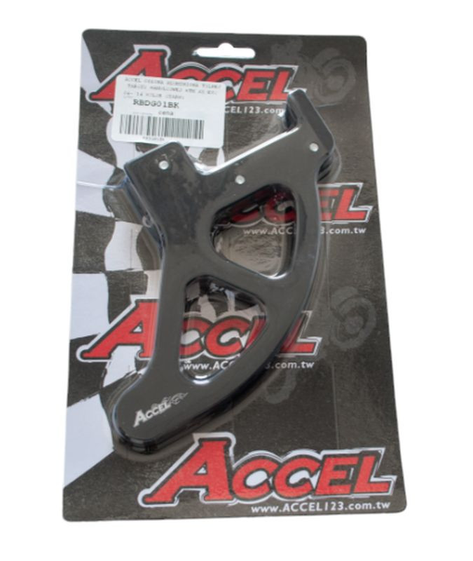 ACCEL АЛЮМІНІЄВА КРИШКА ЗАДНЬОГО ГАЛЬМІВНОГО ДИСКА KTM SX/SXF '04-'18, EXC/EXCF '04-'19 HUSQVARNA колір чорний