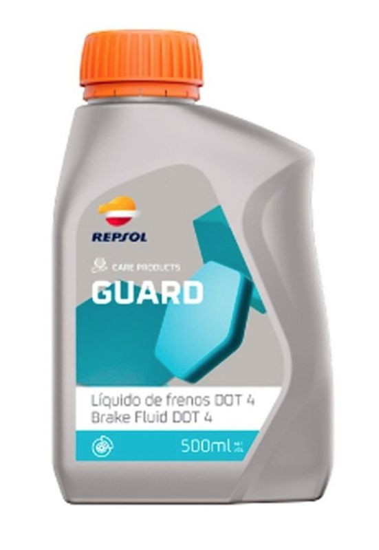 REPSOL ГАЛЬМІВНА РІДИНА LIQUIDO DE FRENOS DOT-4 500 МЛ (260 C) (25) - ЗАМІНЯЄ RP701A96