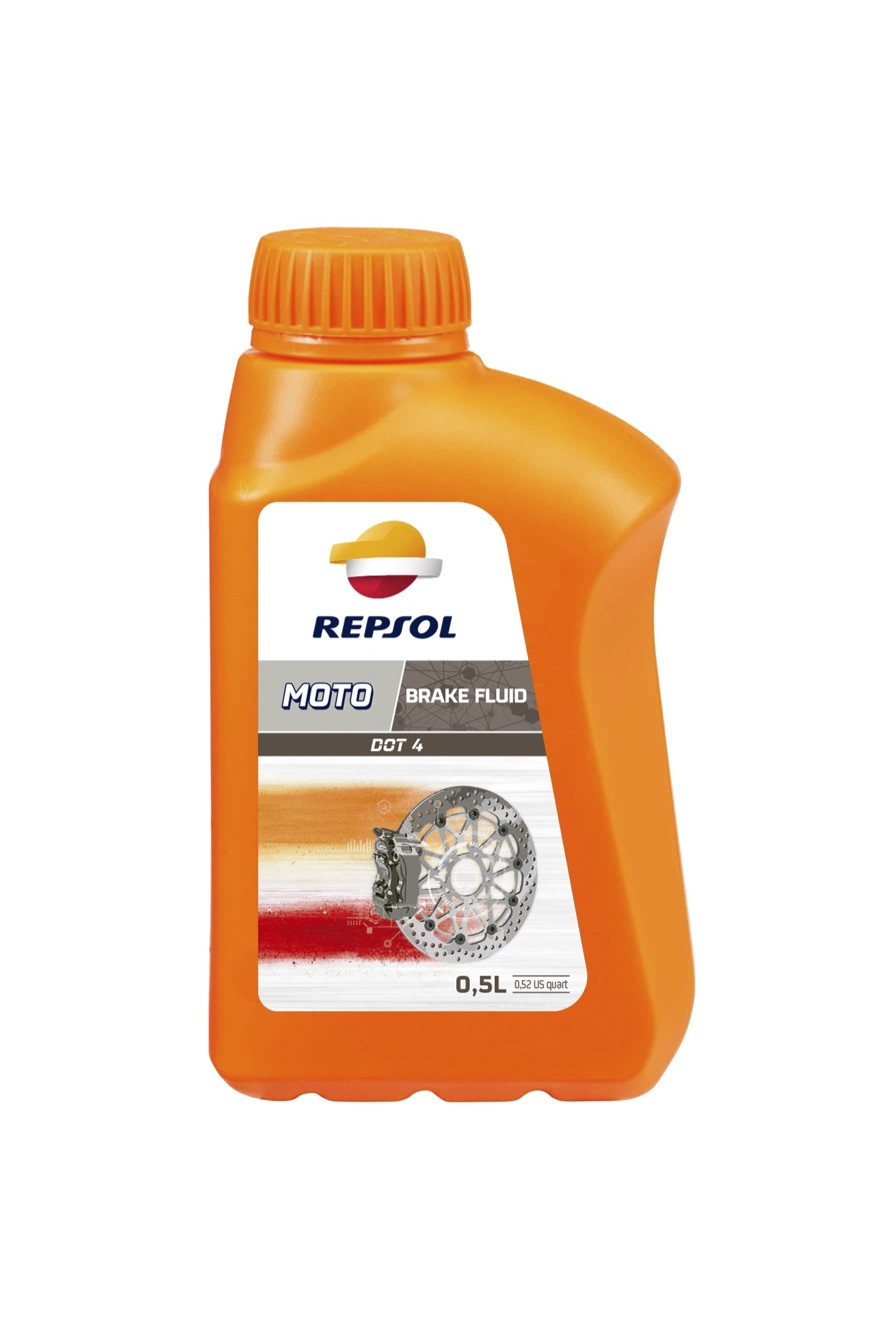REPSOL ГАЛЬМІВНА РІДИНА MOTO DOT 4 ГАЛЬМІВНА РІДИНА 500 МЛ (ЗАМІНЮЄ RP713A56) (24)