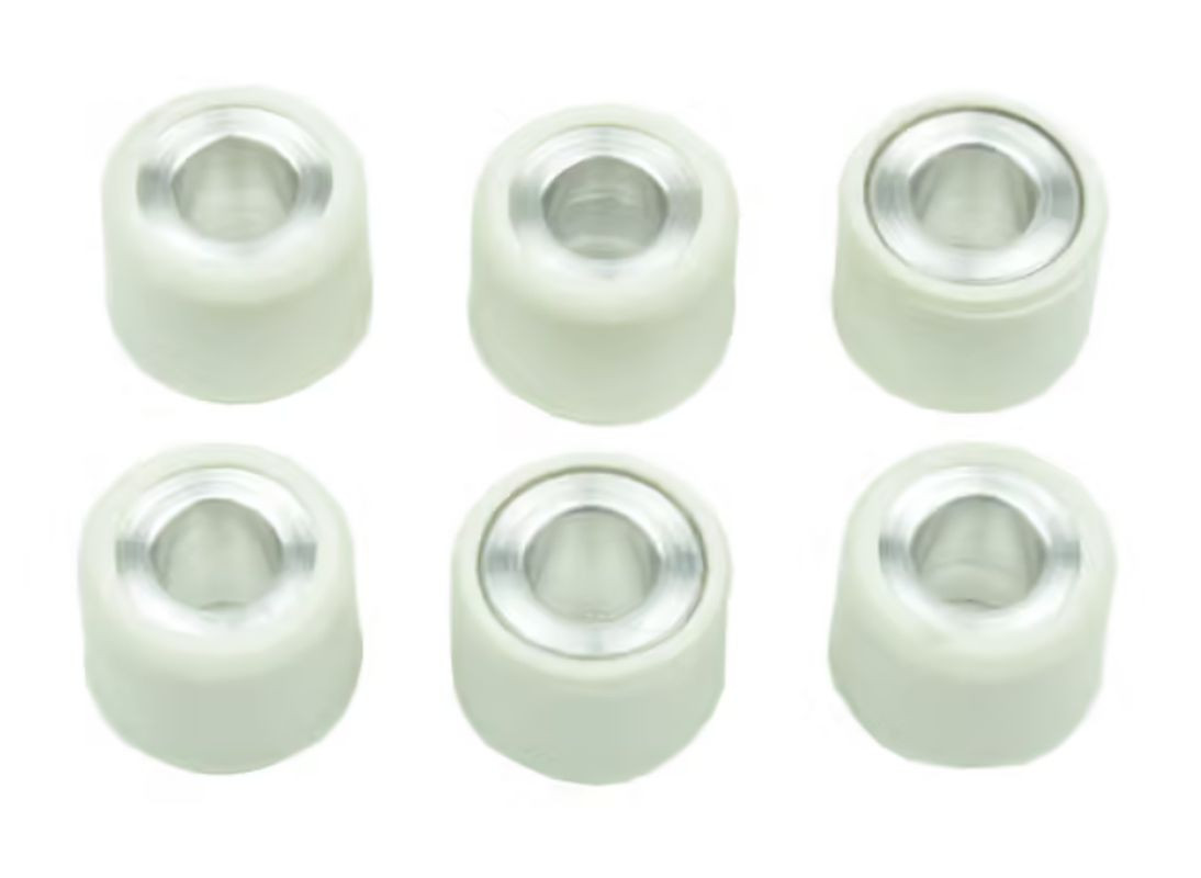 ATHENA ВАРІАНТ РОЛИКІВ 6 ШТ. 15X12MM 5 GR. APRILIA AMICO/GULLIVER/SCARABEO/SONIC/SR 50, PIAGGIO BROVO/CIAO/GRILLO 50, YAMAHA BWS/CS/CT/CW/JOG/YH/YN/YQ/YW 50