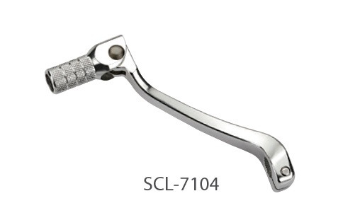 ACCEL важіль КПП HONDA CRF 450R '02-'08 АЛЮМІНІЄВИЙ колір сріблястий (L26106)