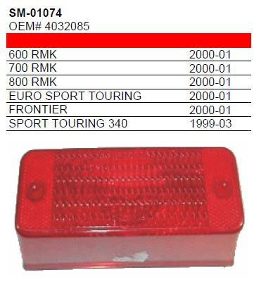 SPI РОЗСІВКА ЗАДНЬОГО ЛІХТАРЯ SNOW POLARIS (OEM 4032085) (СНІГОХІД)